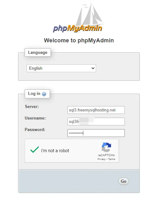 phpmyadmin.co login phpmyadmin.co login